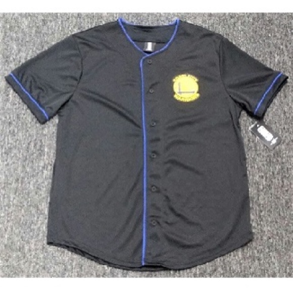 Unk Shirts Golden State Warriors Baseball Style Mesh Jersey Poshmark